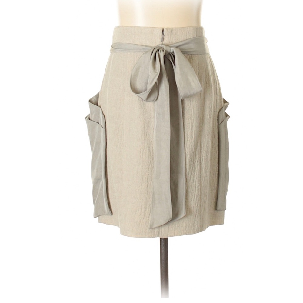 Love MOSCHINO | Draped Ruffle Accent Belted Skirt NWT - Picture 2 of 3